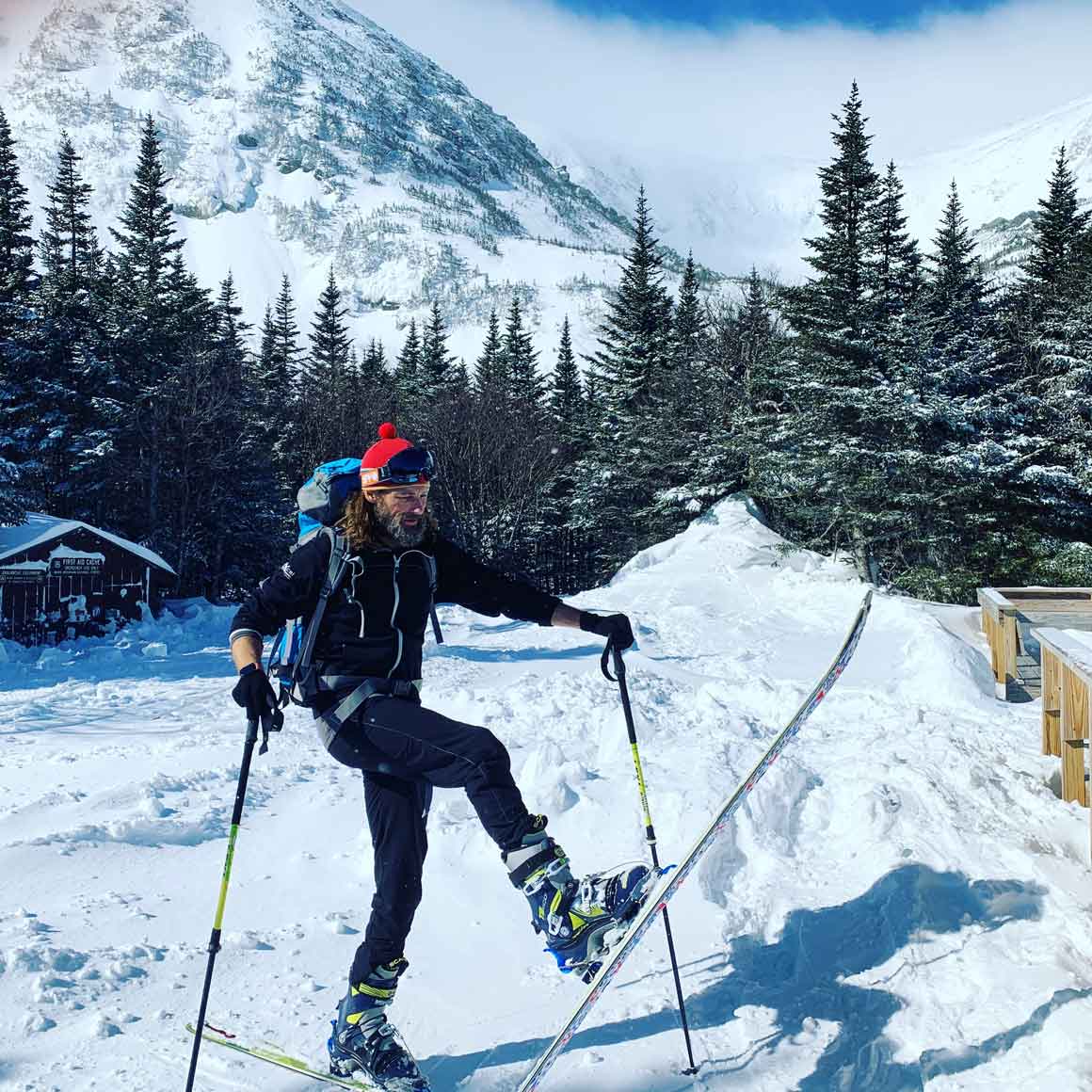 Josh ski touring